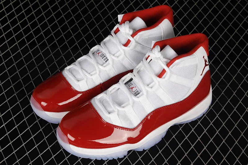 All categories Air Jordan Jordan series basketball shoes Air Jordan 11 Air Jordan 11 "Cherry" AJ11 Joe 11 cherry red high-top basketball shoes CT8012-116